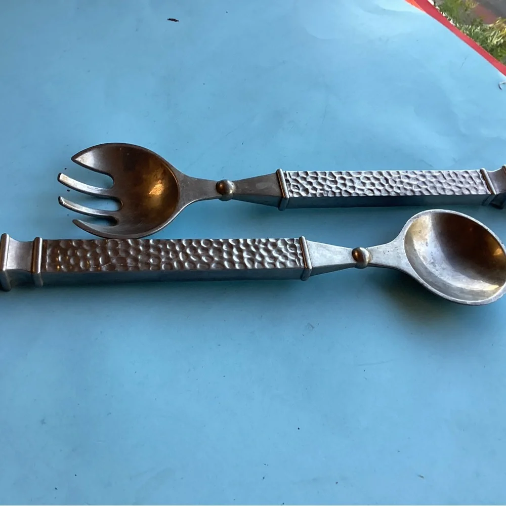 Vintage salad tongs